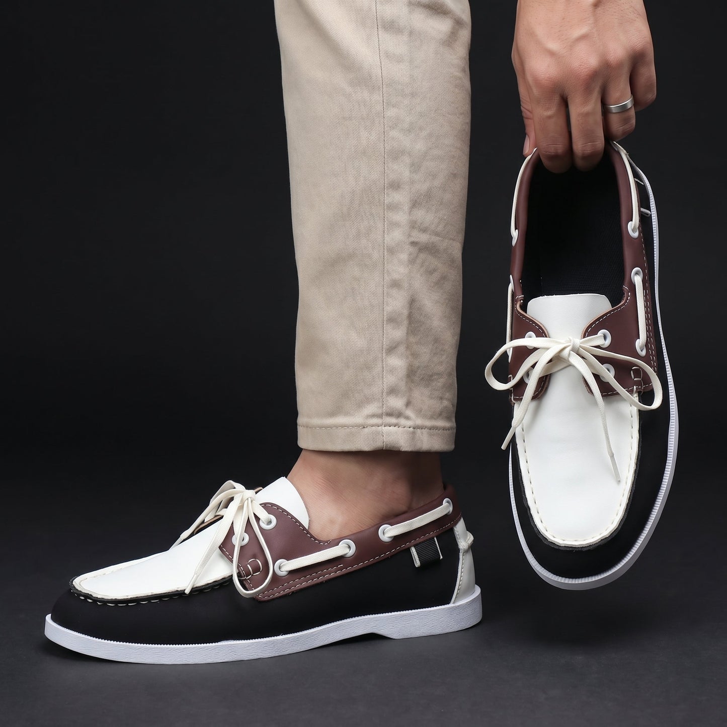 Moxley™ | The Henley Leather Deck Shoe