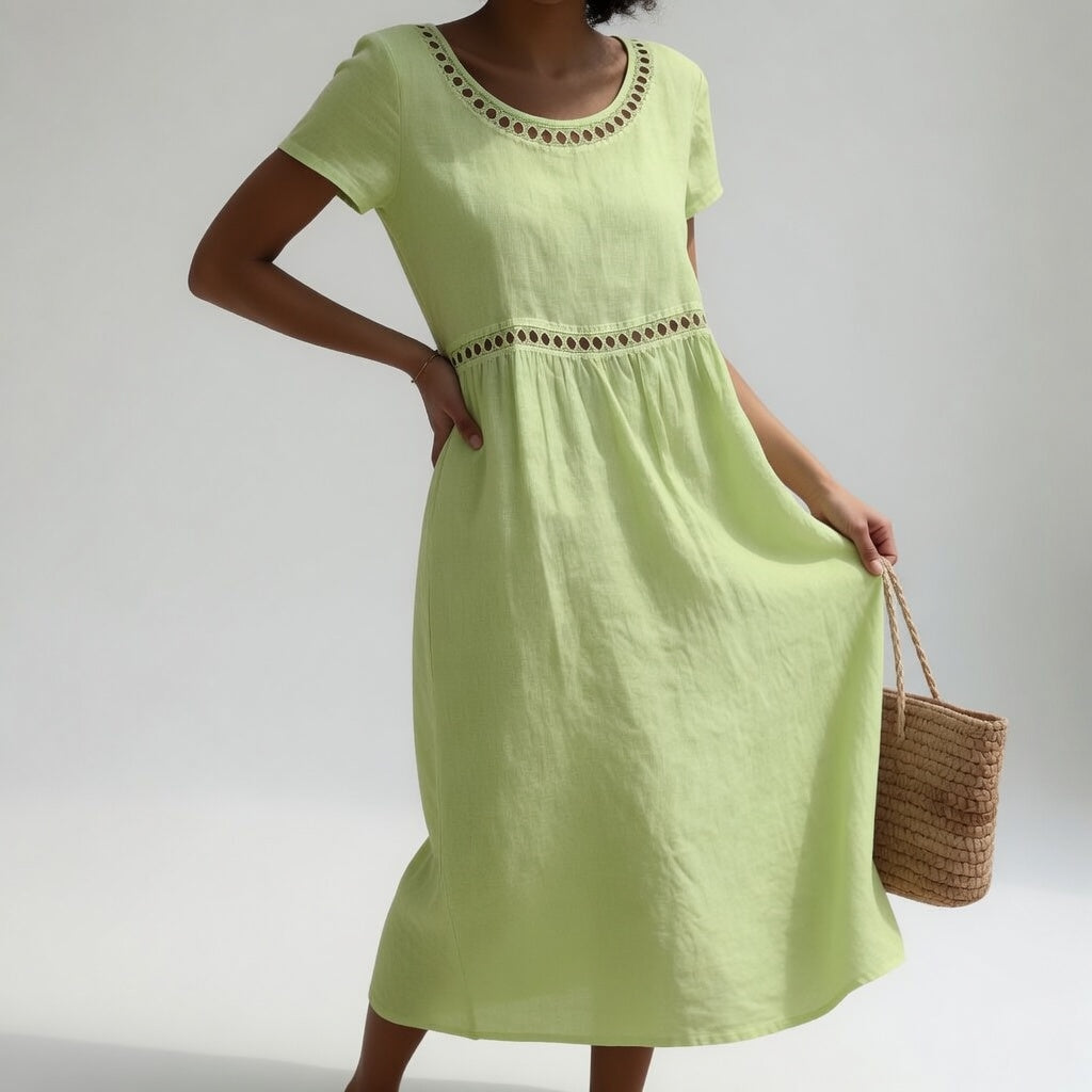 Moxley™ Livia | Signature Linen Gown