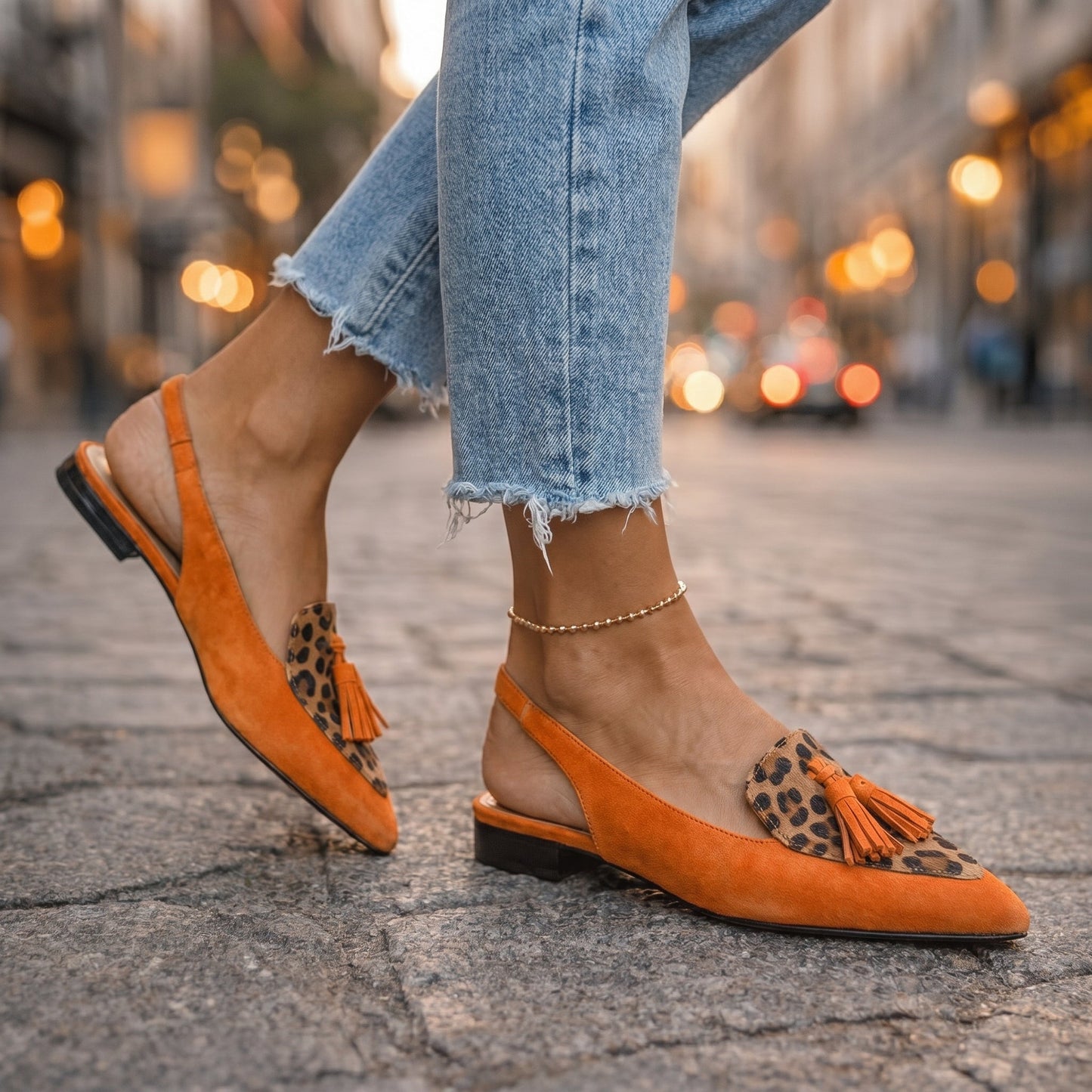 Moxley™ Gemma | Elegant Tassel Suede Loafers