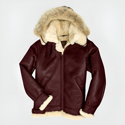 Moxley™ | Luxe Aviator Jacket