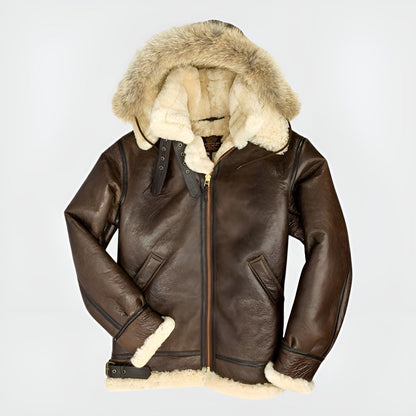 Moxley™ | Luxe Aviator Jacket