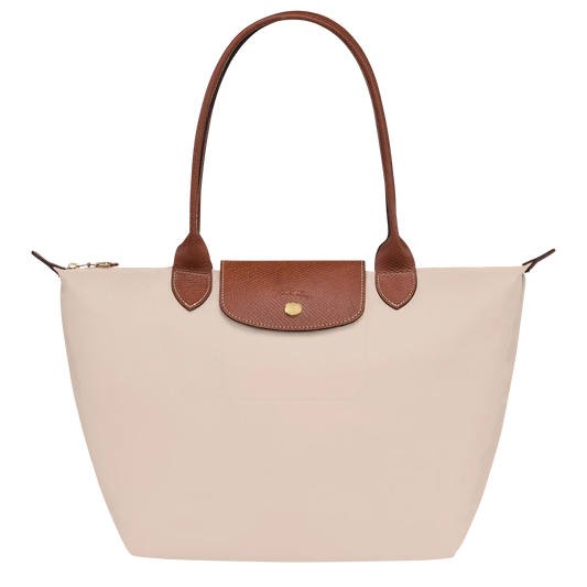 Moxley™ Madeleine | Luxe Medium Foldable Tote in Sand