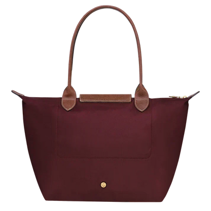 Moxley™ Madeleine Luxe Medium Burgundy Foldable Tote Bag