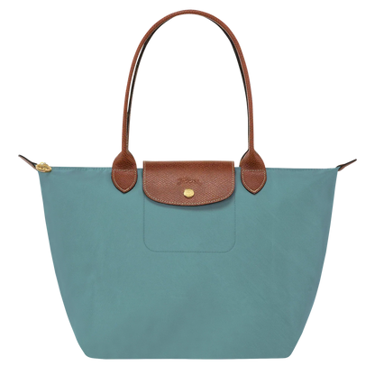 Moxley™ Madeleine | Luxe Medium Foldable Tote in Eucalyptus Green