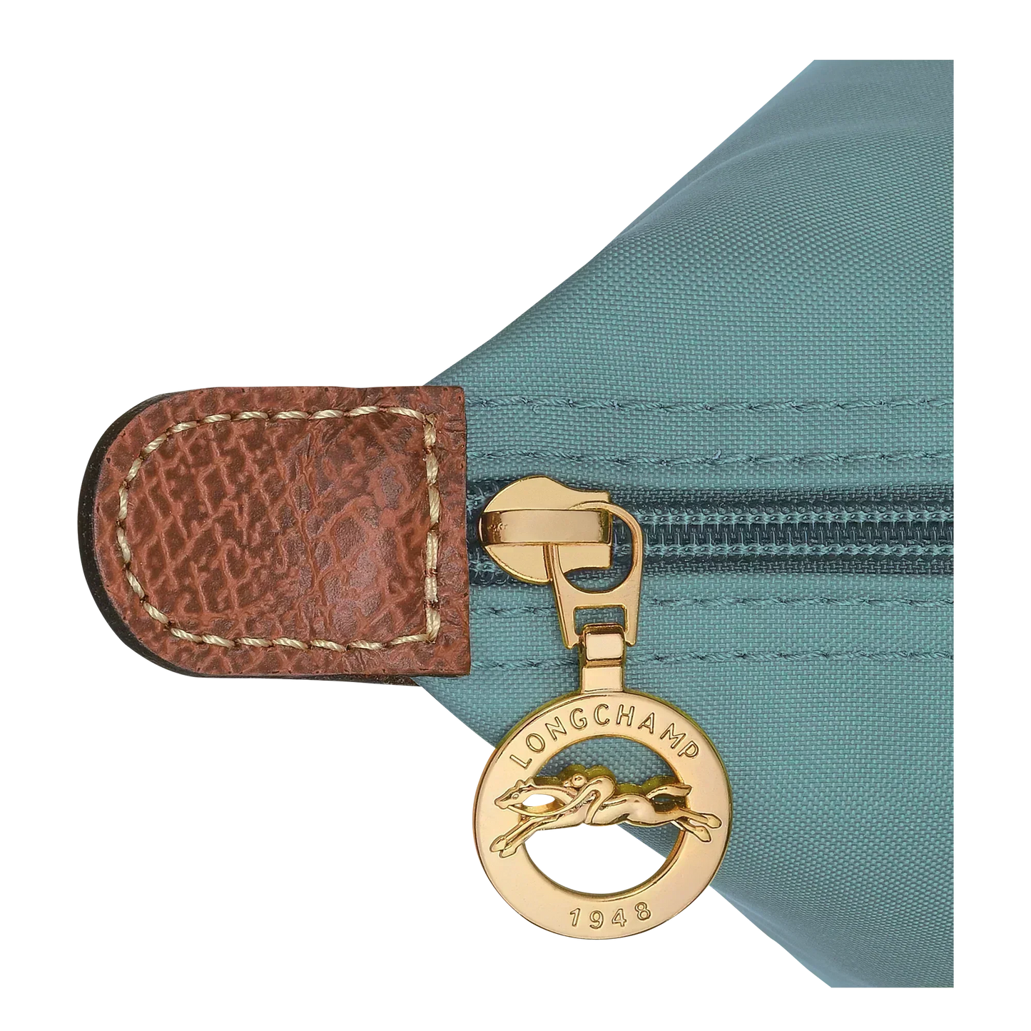 Moxley™ Madeleine | Luxe Medium Foldable Tote in Eucalyptus Green