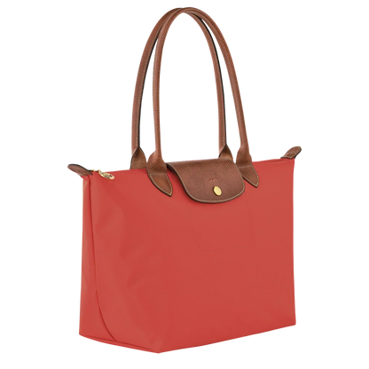 Moxley™ Madeleine Luxe Medium Red Tomato Foldable Tote Bag