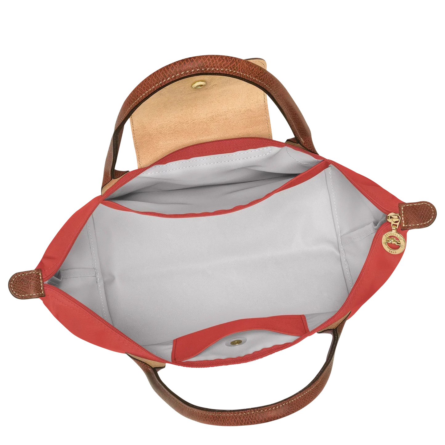 Moxley™ Madeleine Luxe Medium Red Tomato Foldable Tote Bag