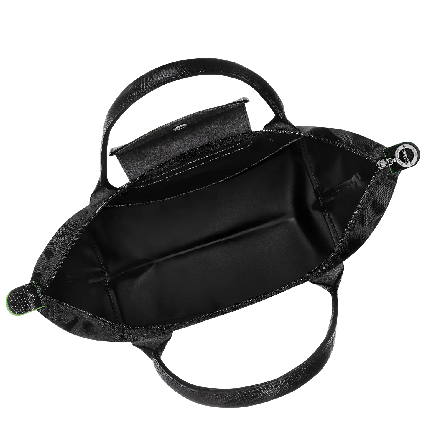 Moxley™ Madeleine | Luxe Medium Black Foldable Tote Bag