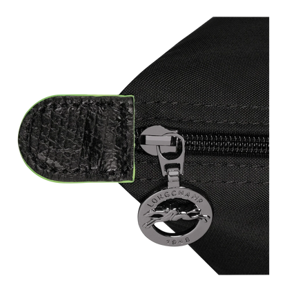 Moxley™ Madeleine | Luxe Medium Black Foldable Tote Bag