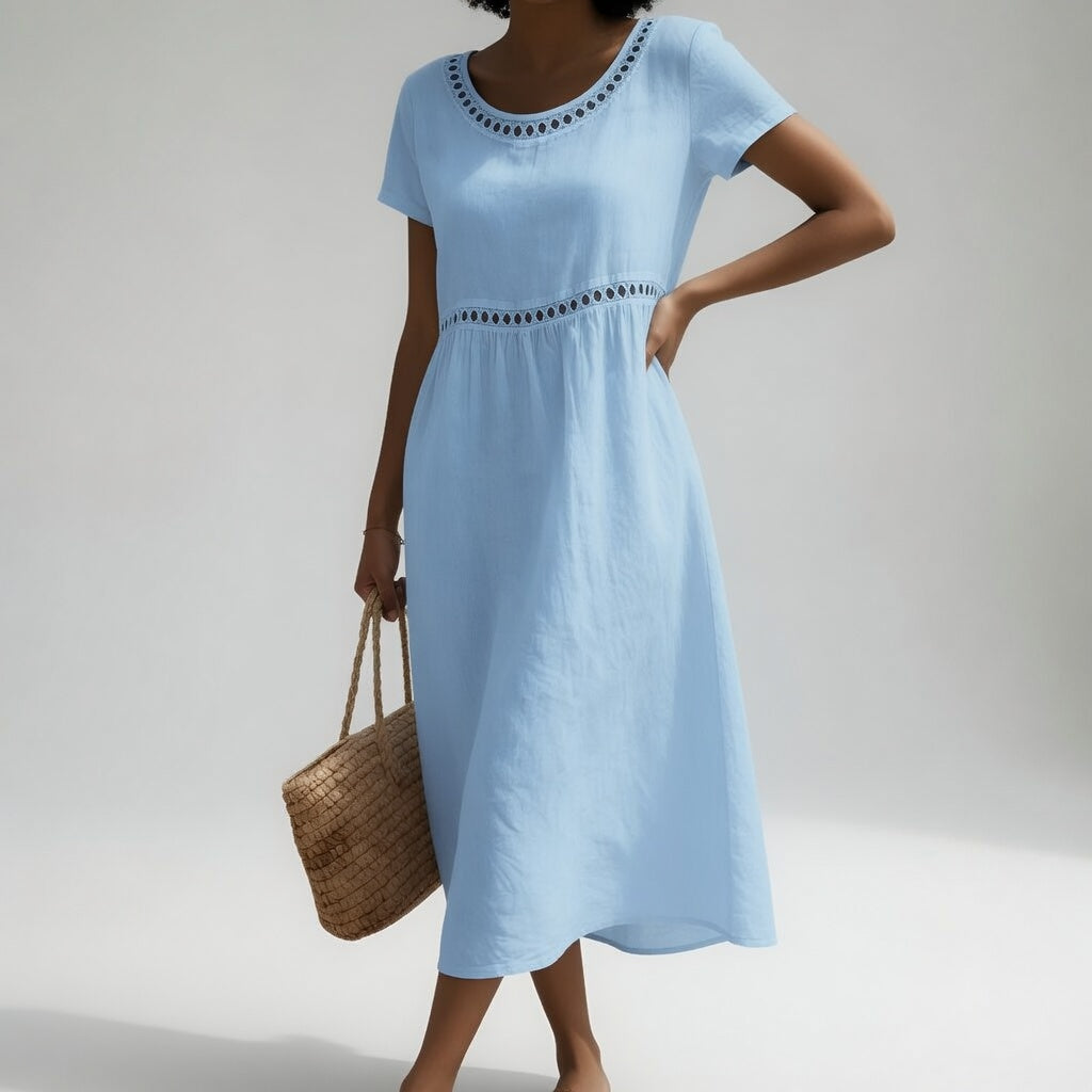 Moxley™ Livia | Signature Linen Gown