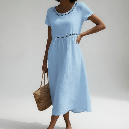 Moxley™ Livia | Signature Linen Gown