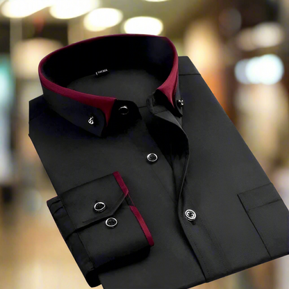 MOXLEY™ - CLASSIC REGENT long-sleeved cotton shirt