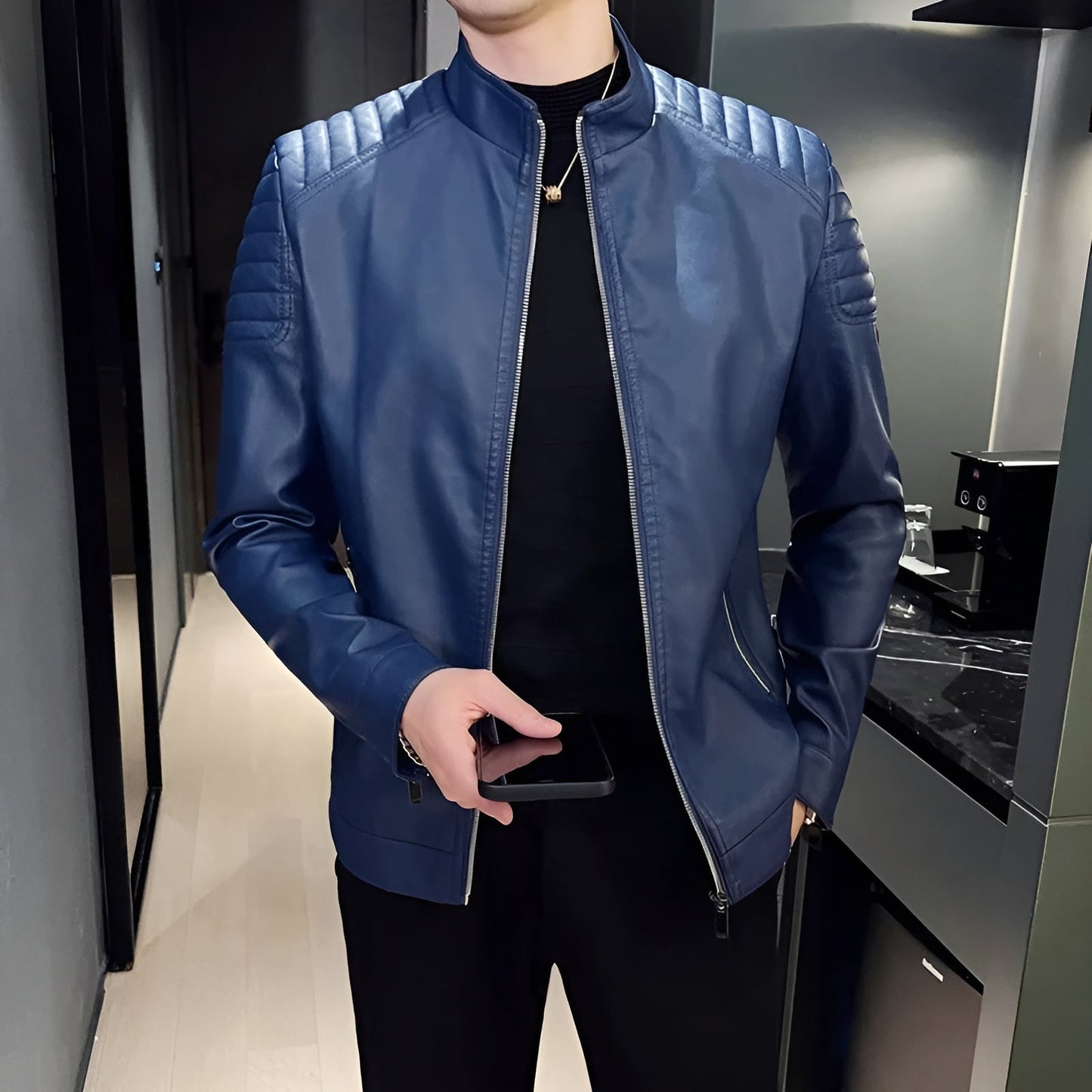 Moxley™ | Exquisite Luxe Leather Jacket