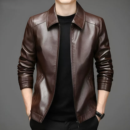 Moxley™ | Luxe Leather Jacket