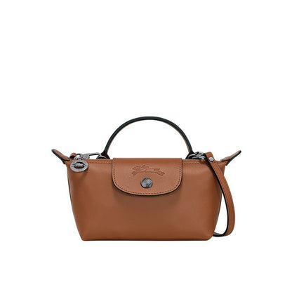 Moxley™ Luxe Mini Leather Handbag in Rich Brown