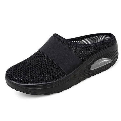 Moxley™ Jenny | Breathable Orthopedic Slip-On Mules