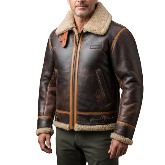 Moxley™ | Luxe Aviator Jacket
