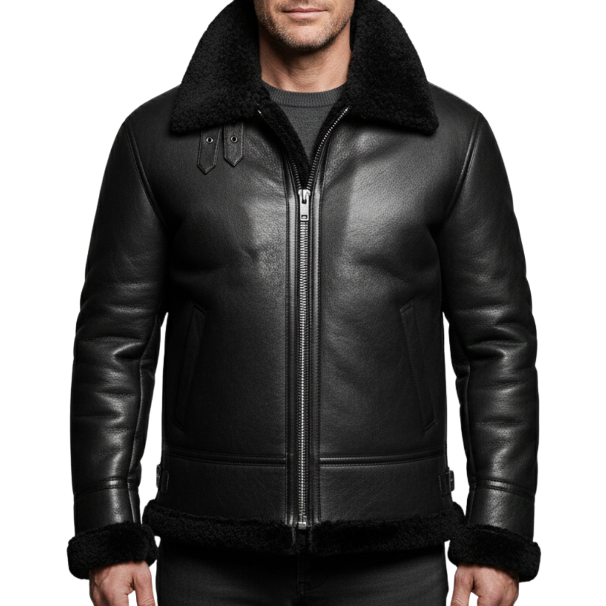 Moxley™ | Luxe Pilot Jacket in Warm Fabric