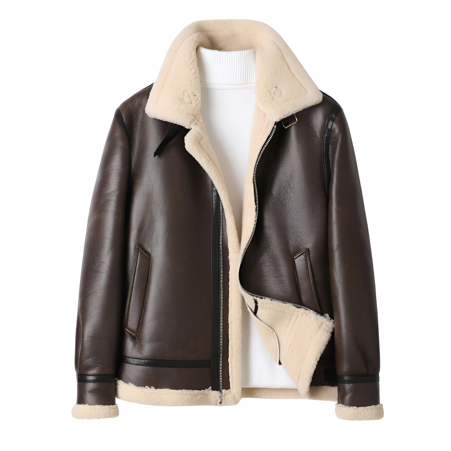 Moxley™ Valero Lyon | Men's Luxe Biker Jacket ALOLES
