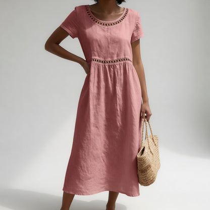 Moxley™ Livia | Signature Linen Gown