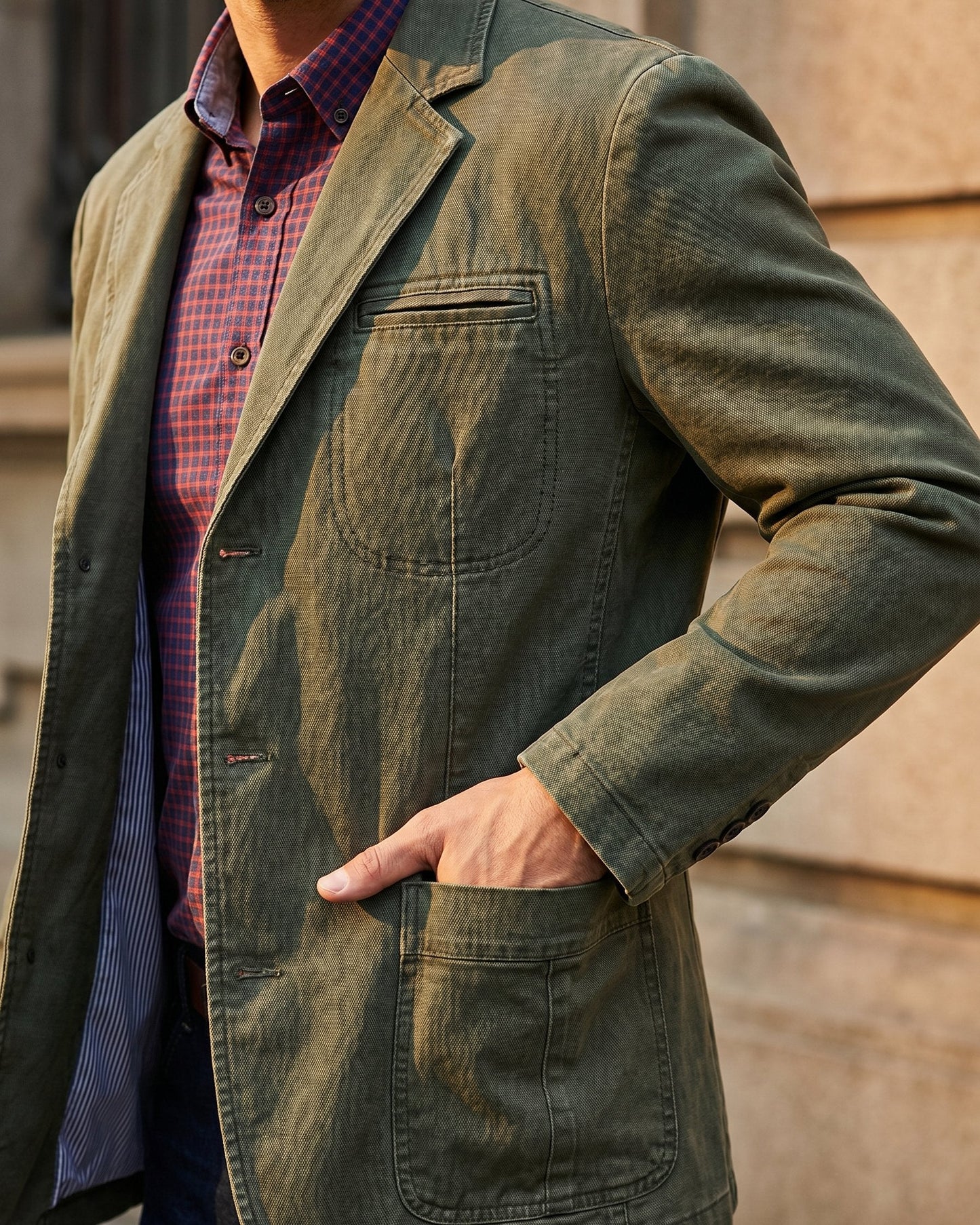 Moxley™ - Salvatore Cotton Blazer