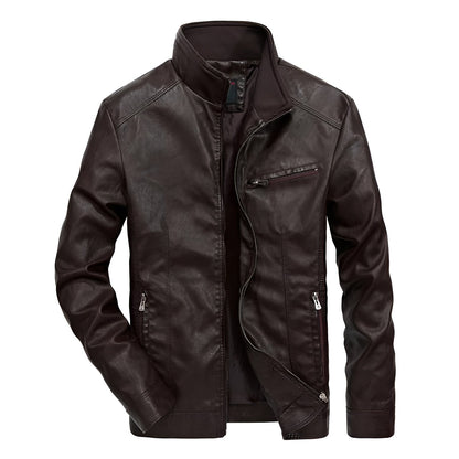 Moxley™ | Exquisite Leather Jacket for the Discerning Gentleman