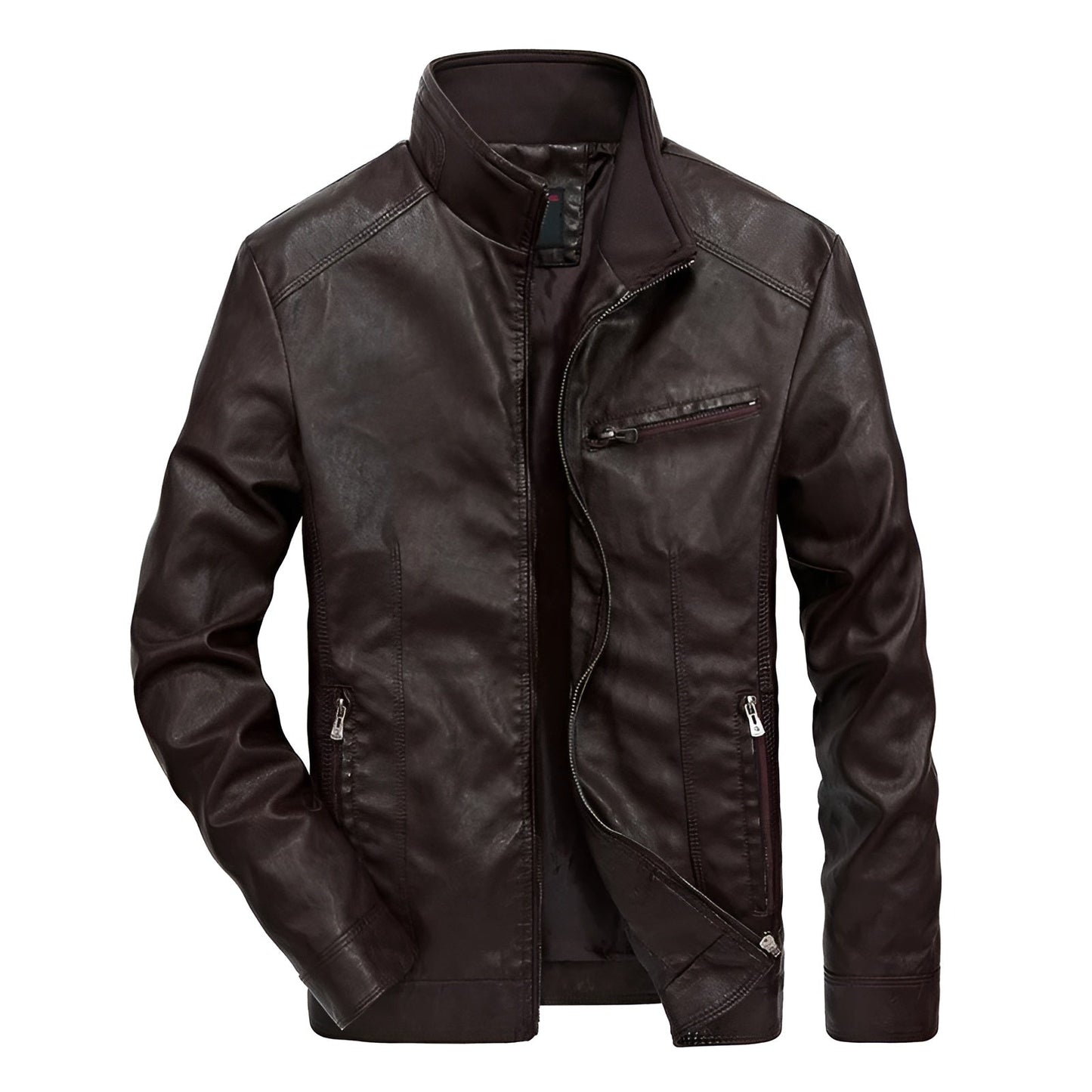 Moxley™ | Exquisite Leather Jacket for the Discerning Gentleman