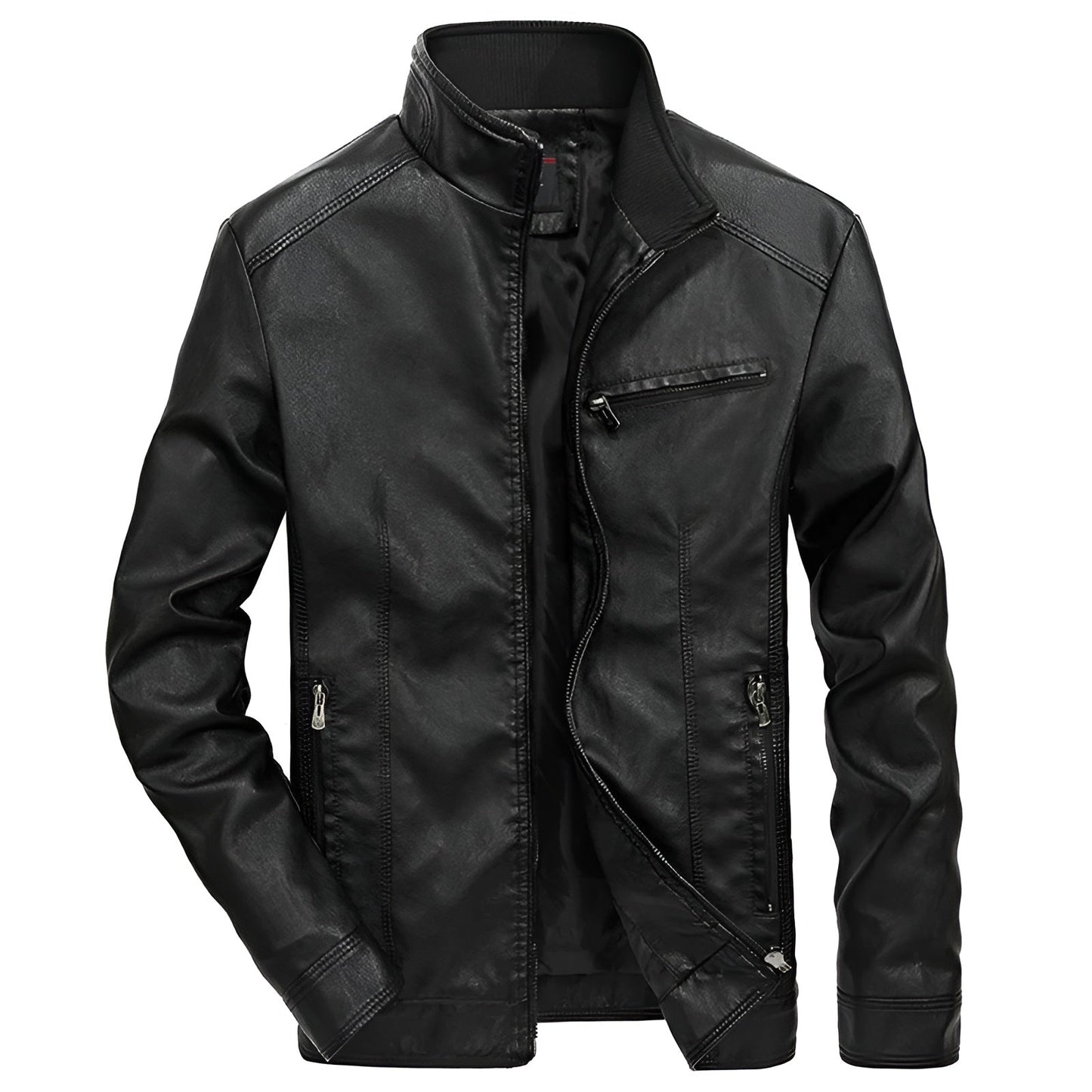 Moxley™ | Exquisite Leather Jacket for the Discerning Gentleman