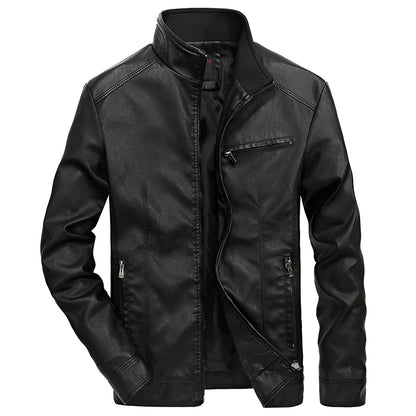 Moxley™ | Exquisite Leather Jacket for the Discerning Gentleman