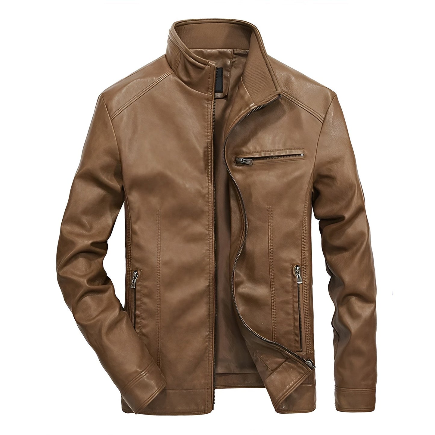 Moxley™ | Exquisite Leather Jacket for the Discerning Gentleman