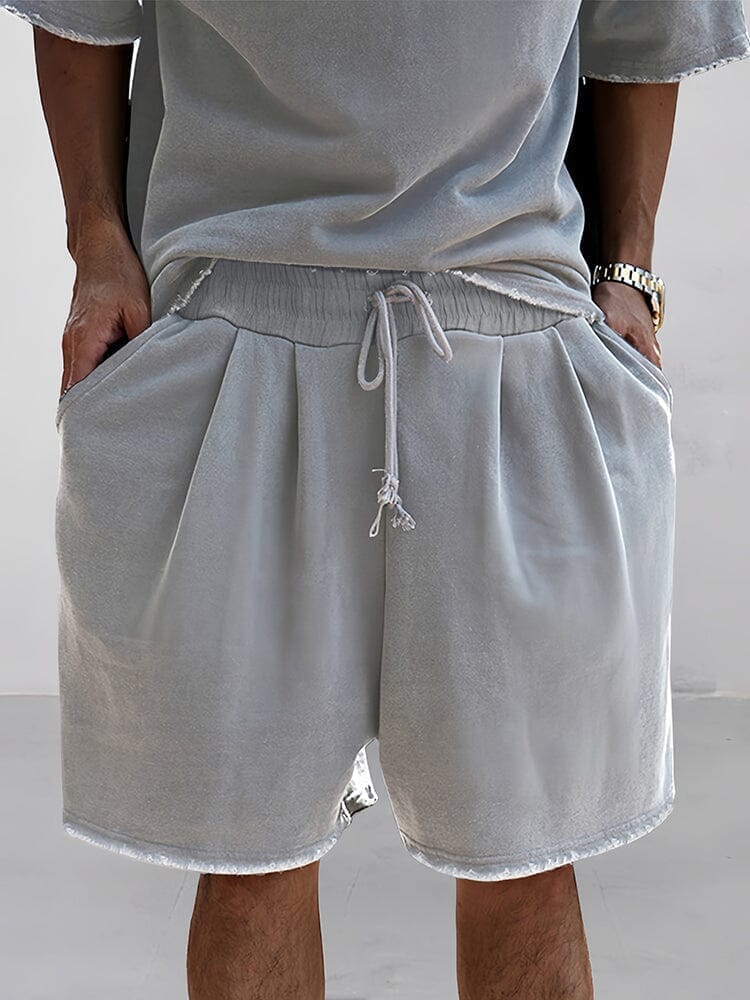MOXLEY - Casual Loose Fit Solid Sports Sets