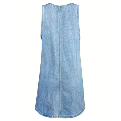 Saylor | Relaxed Dresses with Denim Look