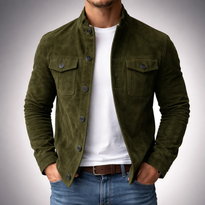 MOXLEY™ | Oxford Luxe Suede Jacket