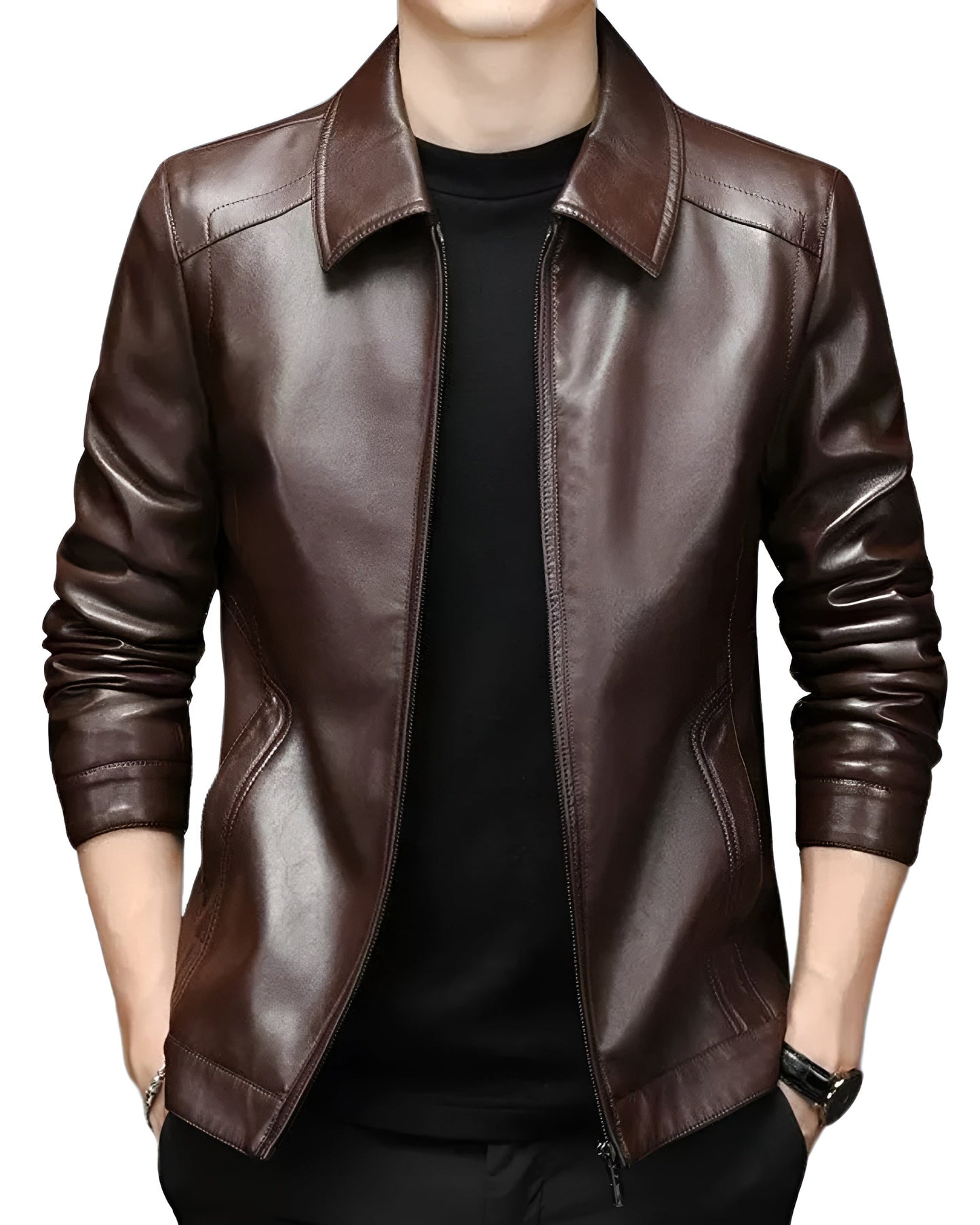 Moxley™ | Luxe Leather Jacket