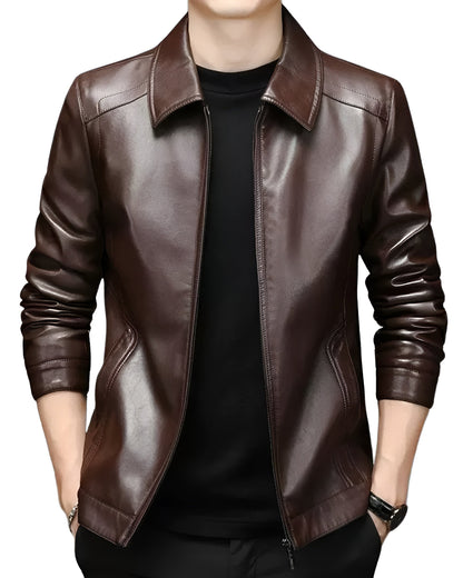 Moxley™ | Luxe Leather Jacket