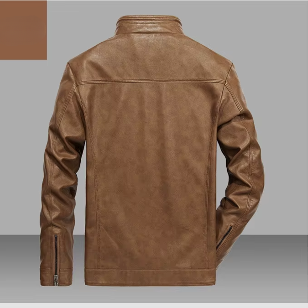 Moxley™ | Exquisite Leather Jacket for the Discerning Gentleman
