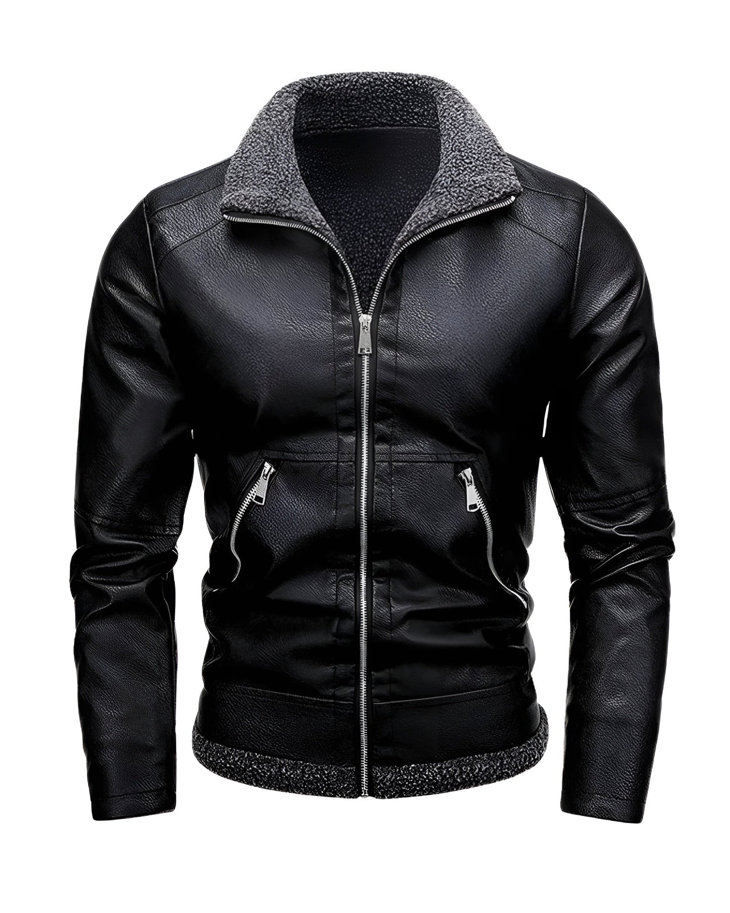 Moxley™ | Exquisite Leather Jacket with Luxurious Fleece Lining