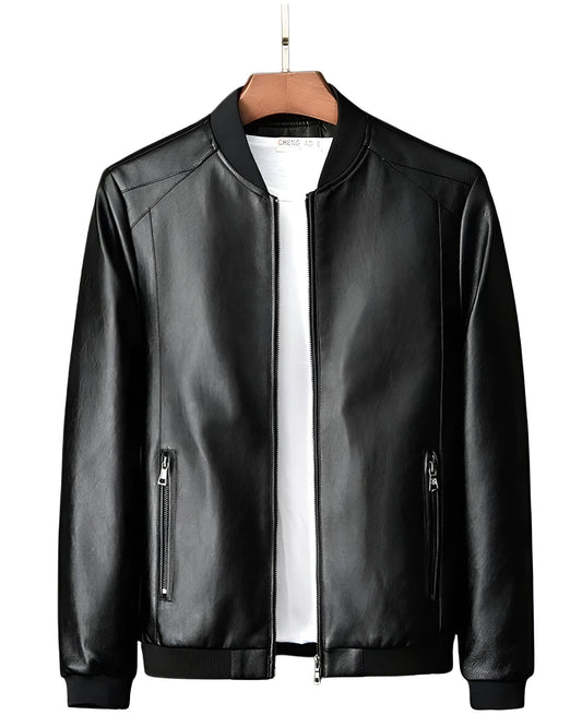 Moxley™ | Premium Leather Biker Jacket