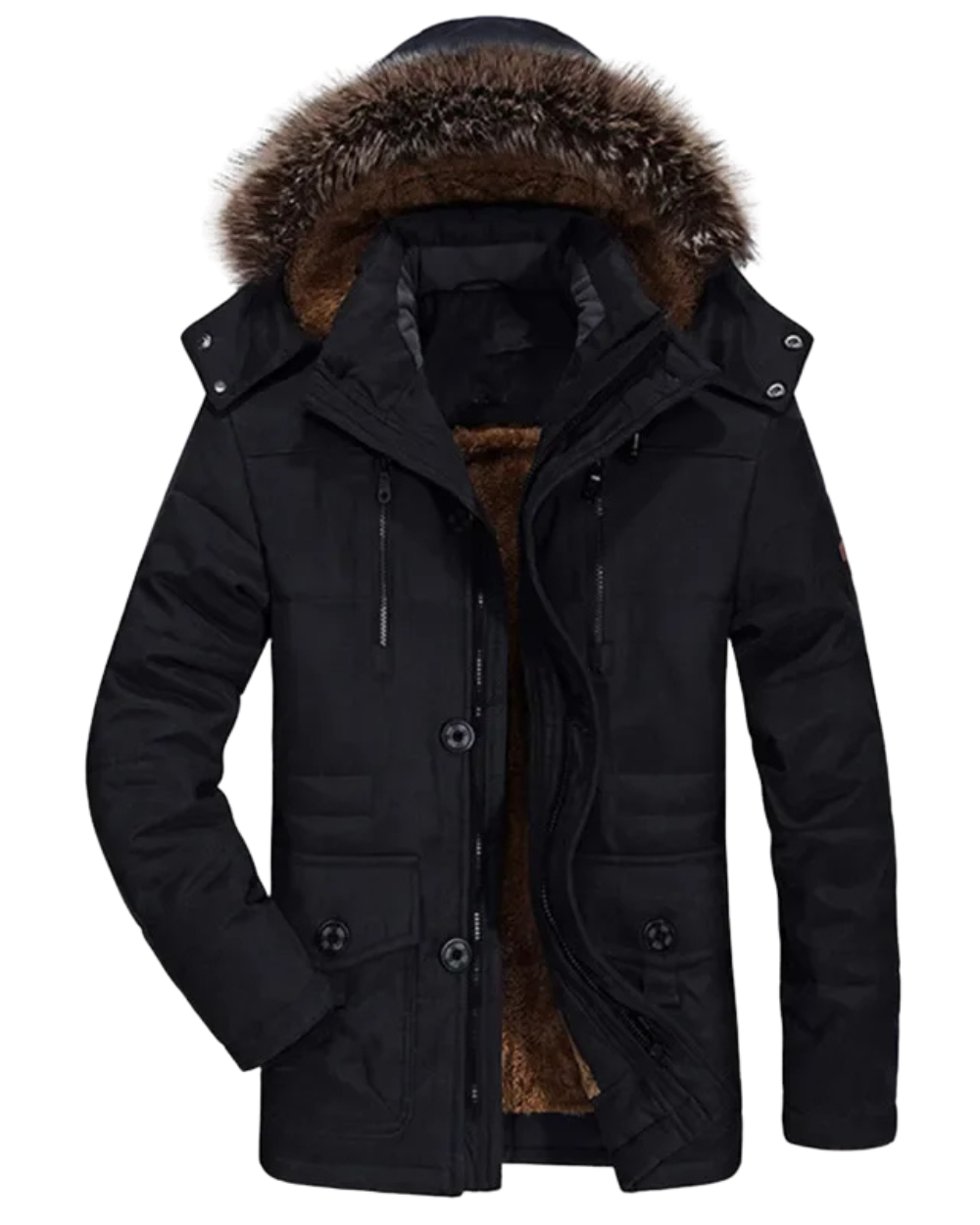 Moxley™ | Luxe Winter Cotton Jacket with Elegant Hood