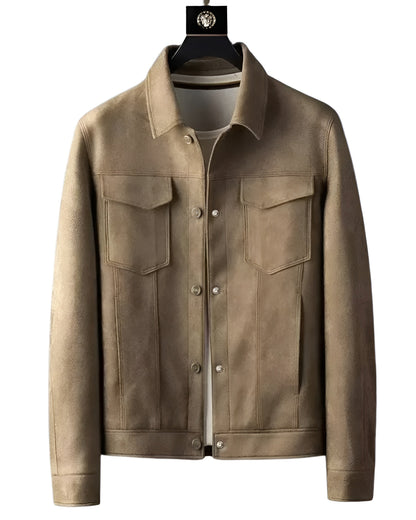 Moxley™ | Exquisite Leather Jacket for the Discerning Gentleman
