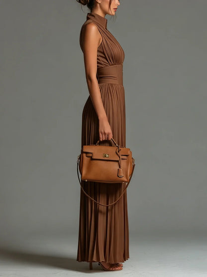 Moxley™ Jane │ Women's V-Neck Sleeveless Wide Leg Chiffon Jumpsuit