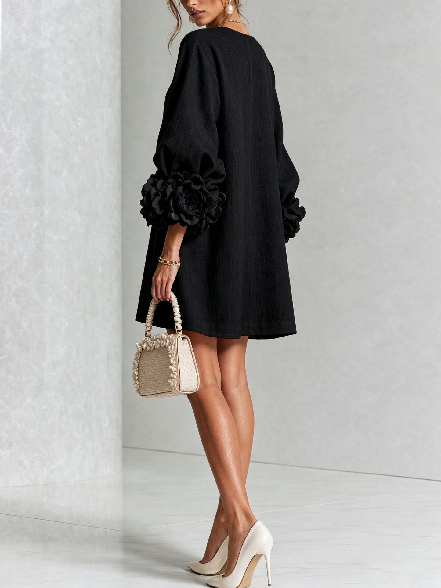 Moxley™ Victoria | The Chelsea Button-Through sculptural shift dress