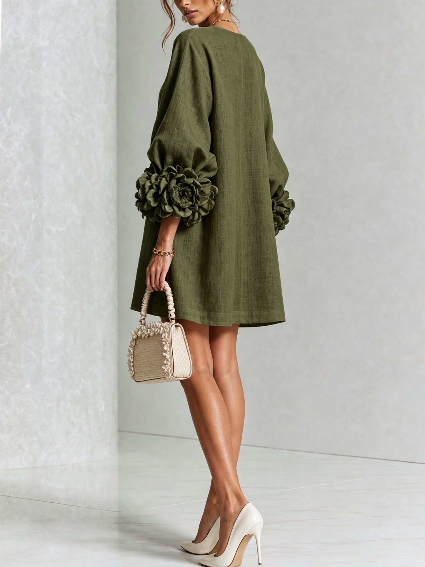 Moxley™ Victoria | The Chelsea Button-Through sculptural shift dress