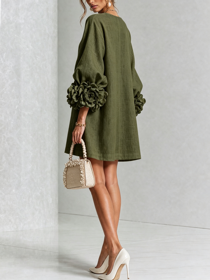 Moxley™ Victoria | The Chelsea Button-Through sculptural shift dress