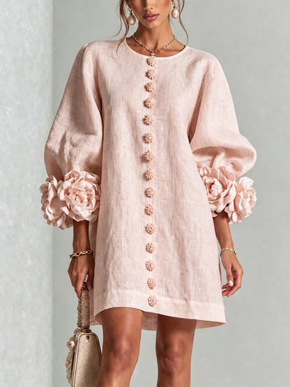 Moxley™ Victoria | The Chelsea Button-Through sculptural shift dress