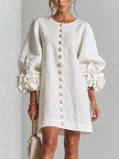 Moxley™ Victoria | The Chelsea Button-Through sculptural shift dress