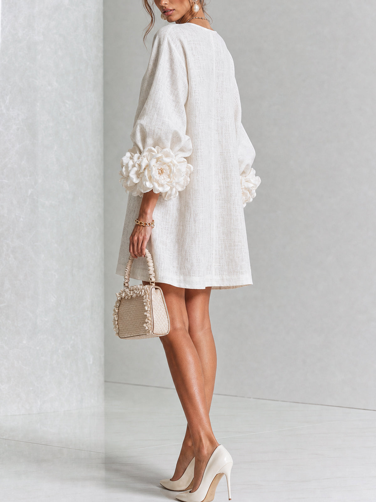 Moxley™ Victoria | The Chelsea Button-Through sculptural shift dress