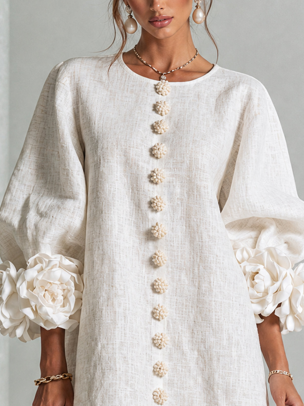 Moxley™ Victoria | The Chelsea Button-Through sculptural shift dress