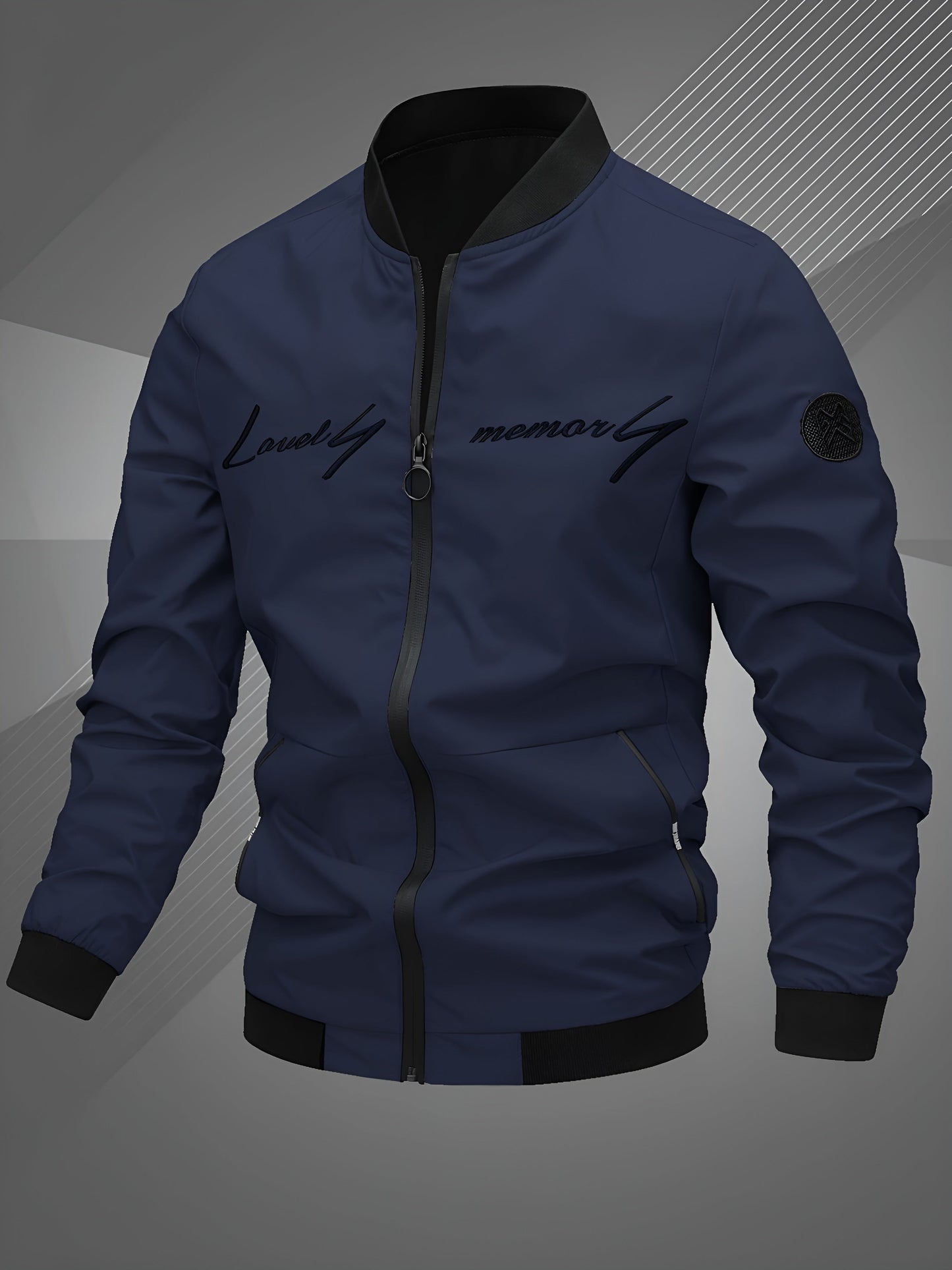 Moxley™ | Luxe Long Sleeve Bomber Jacket