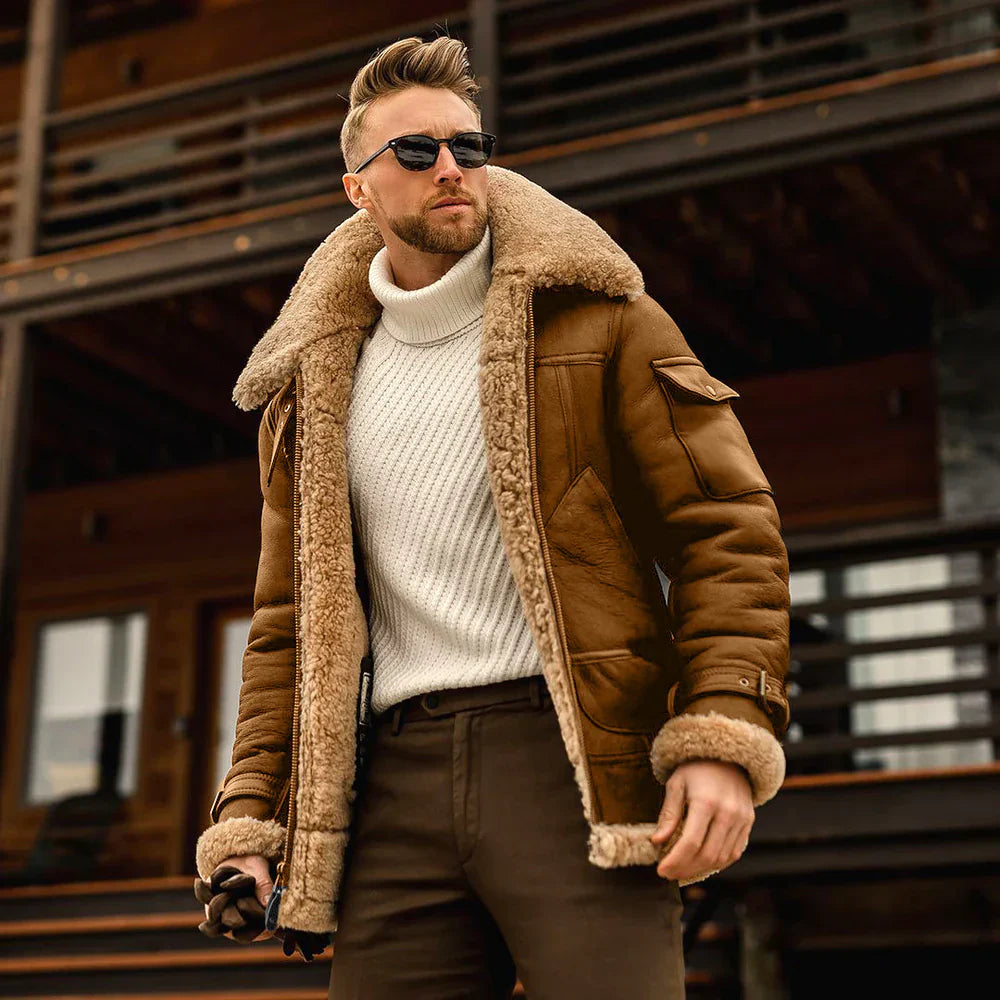 Moxley™ | Luxe Pilot Jacket in Warm Fabric